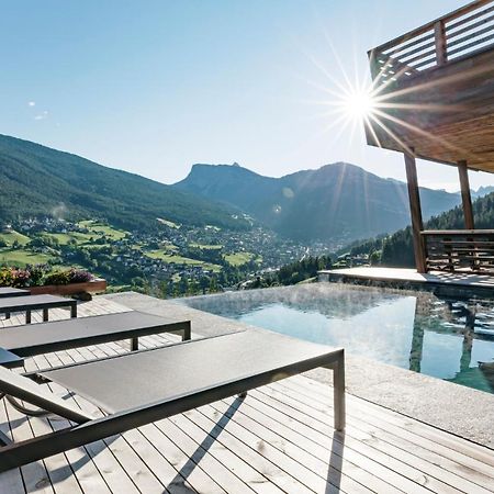 Hotel Niblea Dolomites Ortisei Bagian luar foto